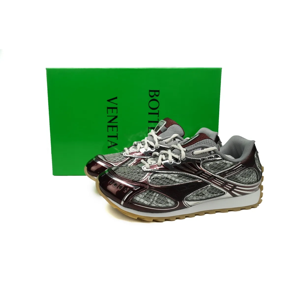 EM Sneakers QC | EM Sneakers Bottega Veneta Orbit Wine Red