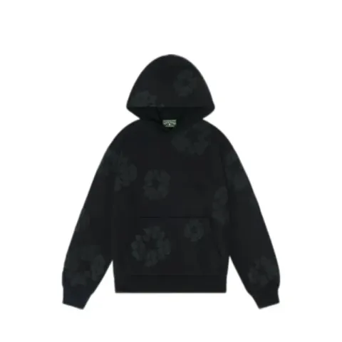 EM Sneakers QC |  EM Sneakers Denim Tears The Cotton Wreath Hooded Sweatshirt Black Monochrome