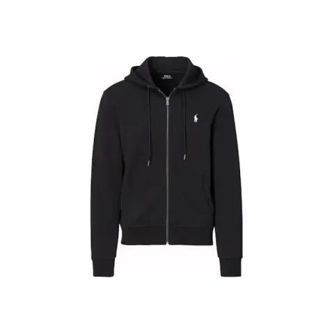 EM Sneakers QC |  EM Sneakers Polo Ralph Lauren Double-Knit Full-Zip Hoodie Polo Black