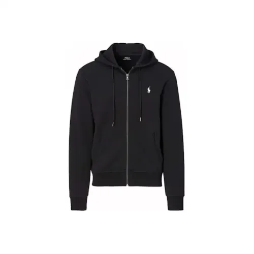EM Sneakers QC |  EM Sneakers Polo Ralph Lauren Double-Knit Full-Zip Hoodie Polo Black