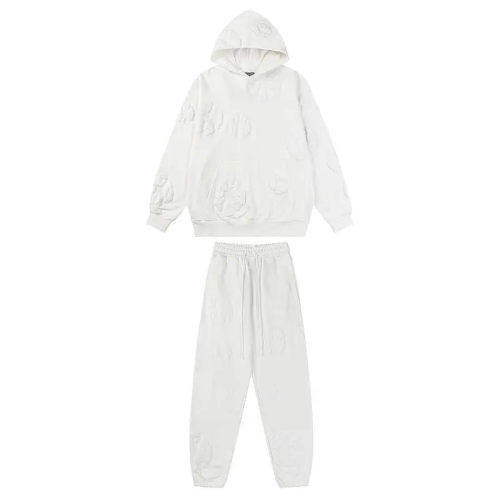 EM Sneakers QC |  EM Sneakers Denim Tears Hoodie & Sweatpant Sets Cotton Wreath Royal White