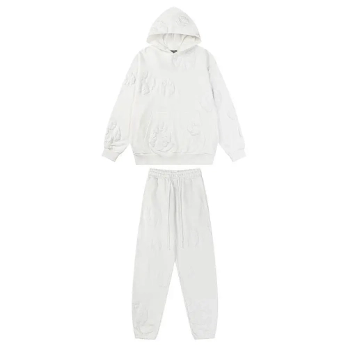 EM Sneakers QC |  EM Sneakers Denim Tears Hoodie & Sweatpant Sets Cotton Wreath Royal White