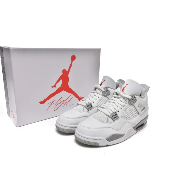 EM Sneakers QC | EM Sneakers Jordan 4 Retro White Oreo