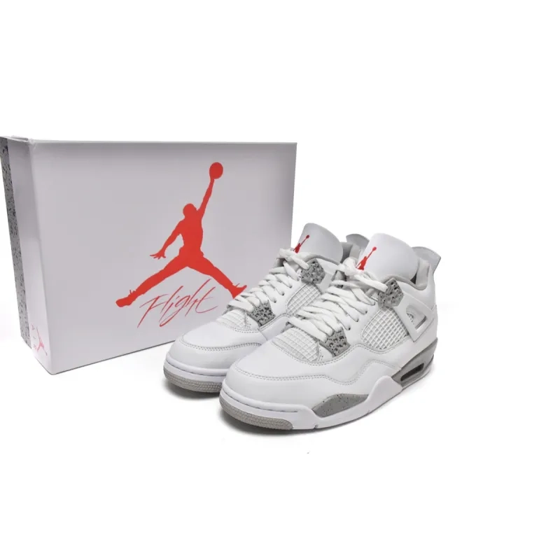 EM Sneakers QC | EM Sneakers Jordan 4 Retro White Oreo