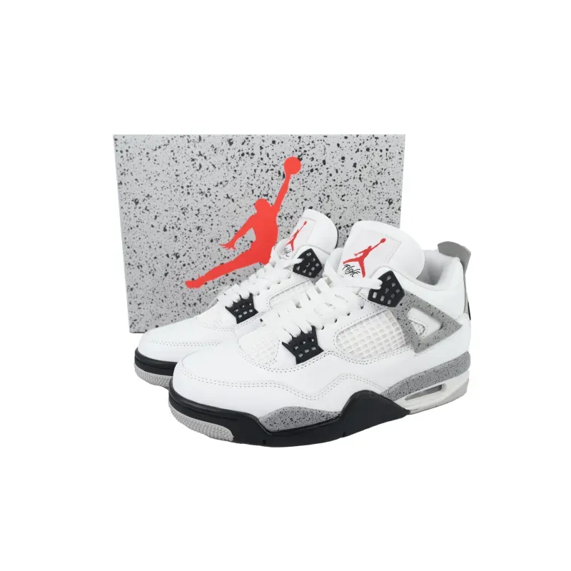 EM Sneakers QC | EM Sneakers Air Jordan 4 Retro OG White Cement