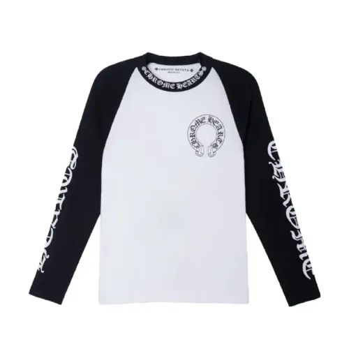 EM Sneakers QC | Chrome Hearts Horseshoe Sanskrit Colorblock Long Sleeve