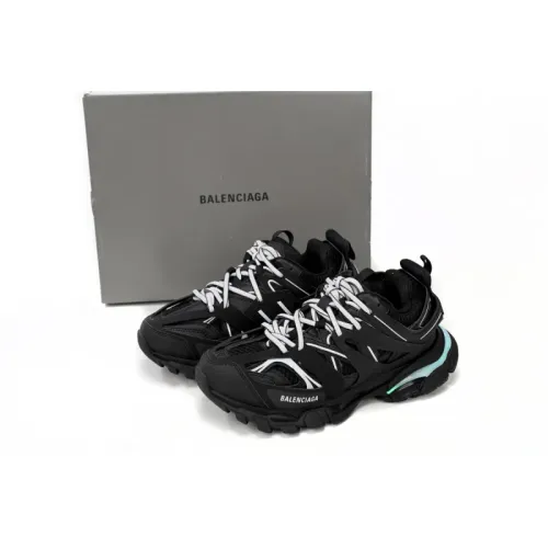 EM Sneakers QC | Balenciaga Track LED Black and White