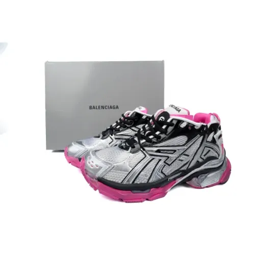 EM Sneakers QC | Balenciaga Runner Silver Red