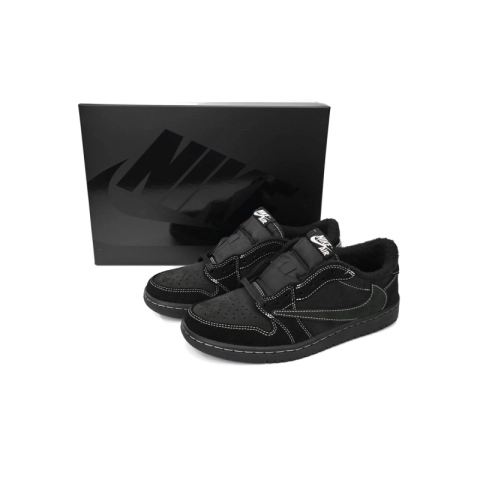 EM Sneakers QC | Jordan 1 Retro Low OG SP ×Travis Scott Black Phantom