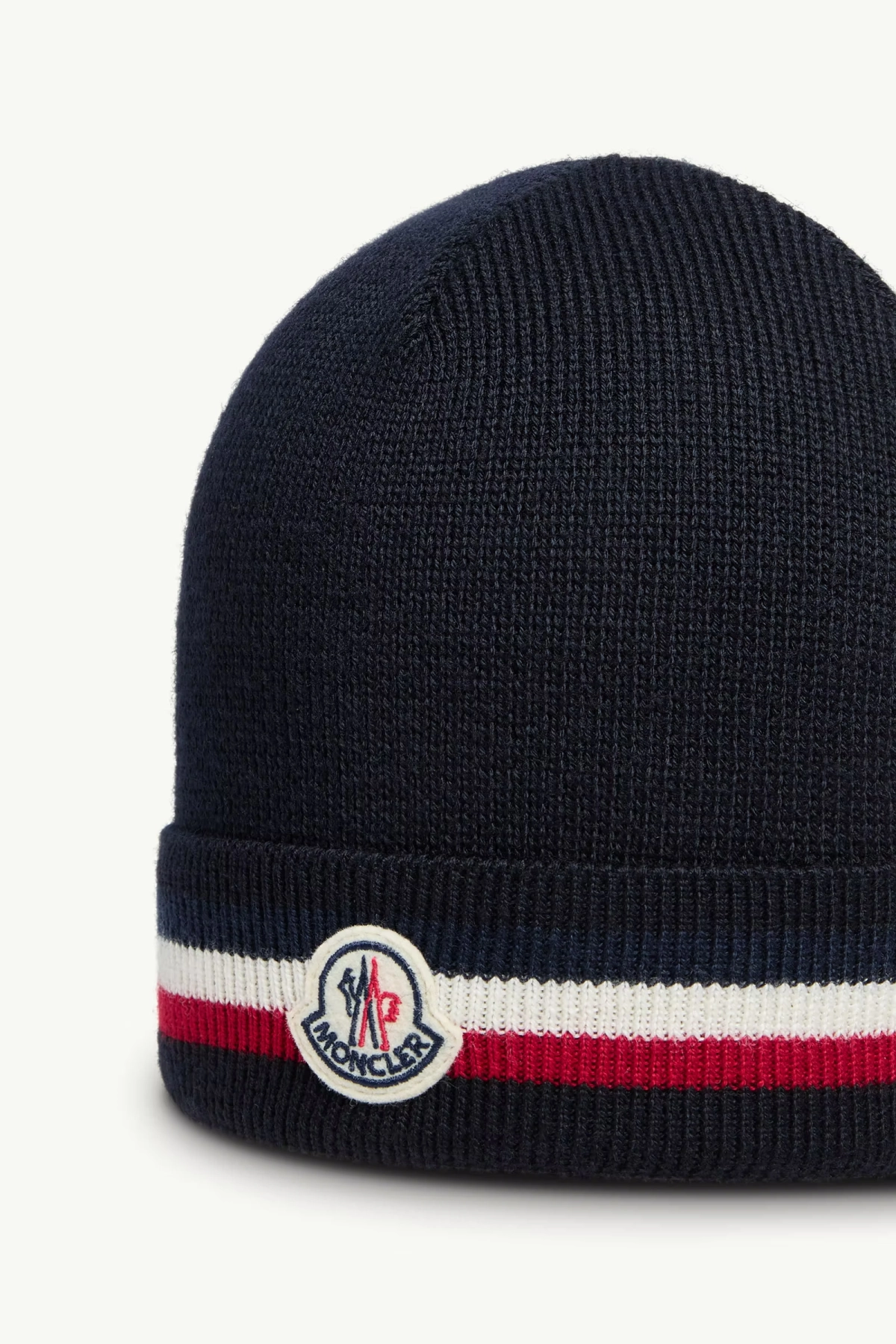 EM Sneakers QC | Moncler Tricolour Wool Beanie