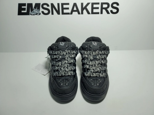 EM Sneakers QC | Dior B9S Skater ERL Black Quilted Cannage Calfskin