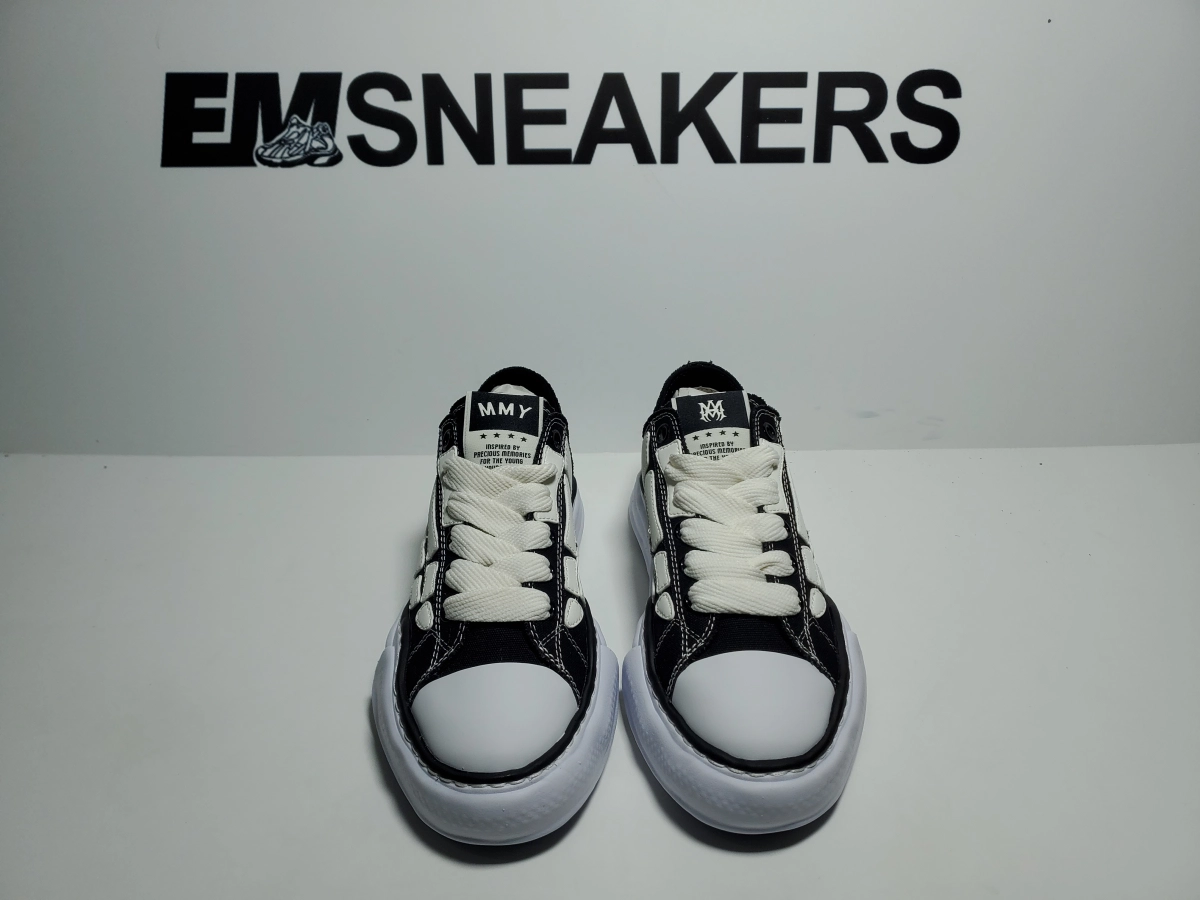 EM Sneakers QC | Mihara Yasuhiro x AMIRI Skel-Top Low Black NO.728
