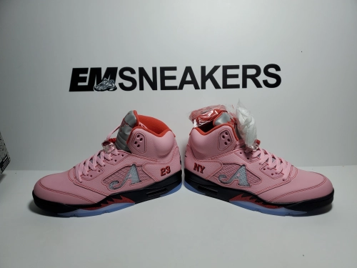 EM Sneakers QC | Air Jordan 5 Retro × Awake NY Arctic Pink