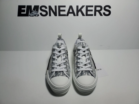EM Sneakers QC | Dior B23 Low Top Logo Oblique