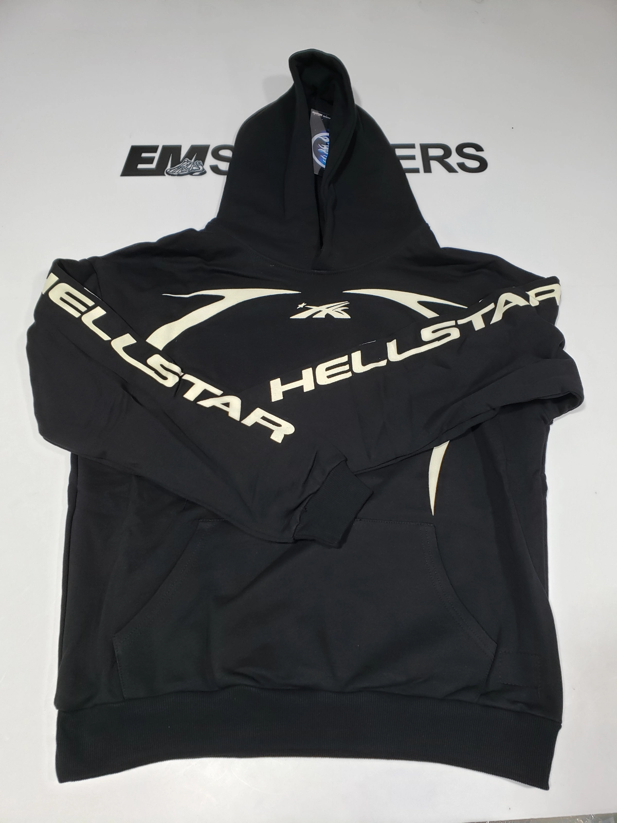 EM Sneakers QC | Hellstar Sports Hoodie Jet Black