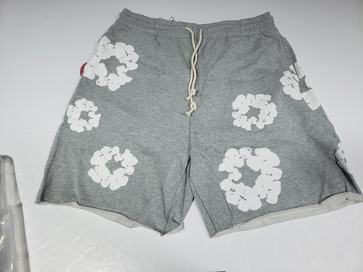 EM Sneakers QC | Denim Tears The Cotton Wreath Short Pant Black/Red/Green/Gray/Navy