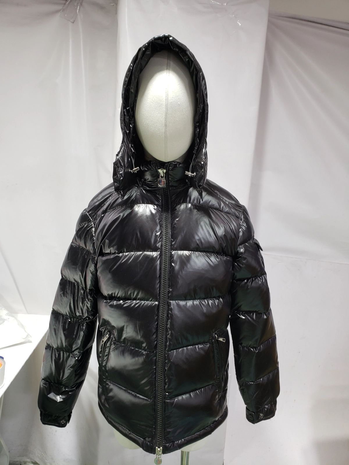 EM Sneakers QC | Moncler Maya Classic Down Jacket Black