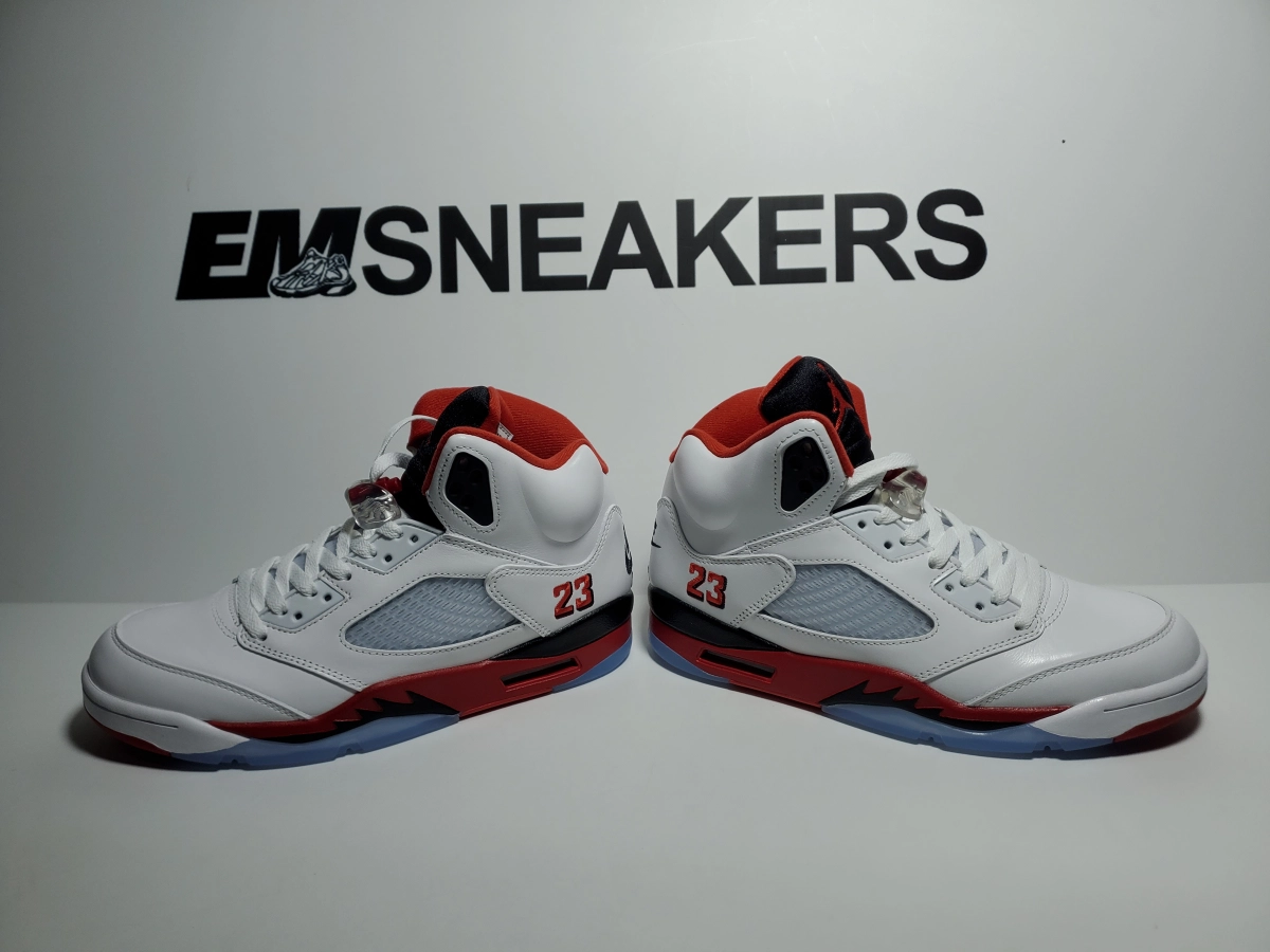 EM Sneakers QC | Air Jordan 5 Retro Fire Red 2025