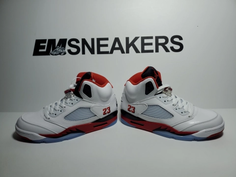 EM Sneakers QC | Air Jordan 5 Retro Fire Red 2025