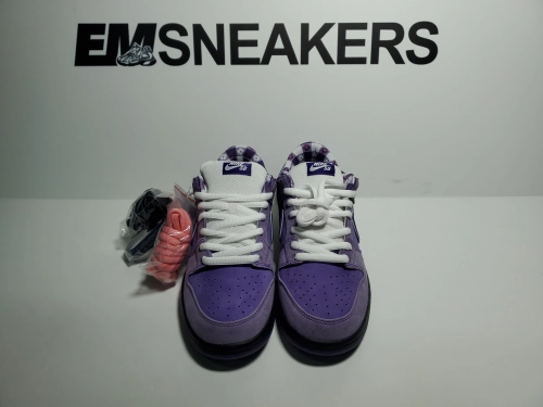 EM Sneakers QC | Nike SB Dunk Low Concepts Purple Lobster