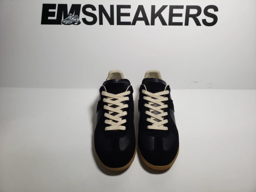 EM Sneakers QC | Maison Margiela Replica low-top leather sneakers Black