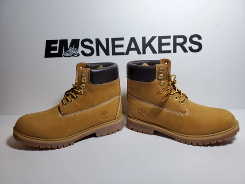 EM Sneakers QC | Louis Vuitton ×Timberland 6" Ankle Boot Wheat Monogram