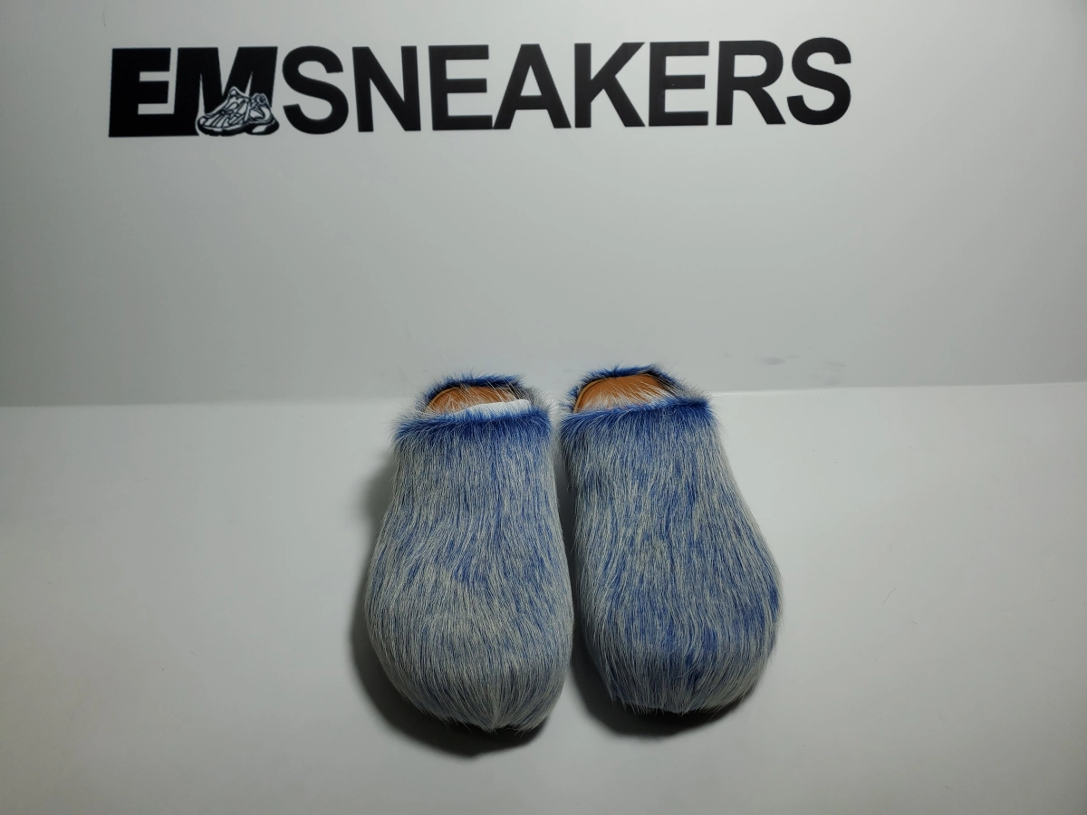 EM Sneakers QC | Marni Fussbett Tie Dye White Blue