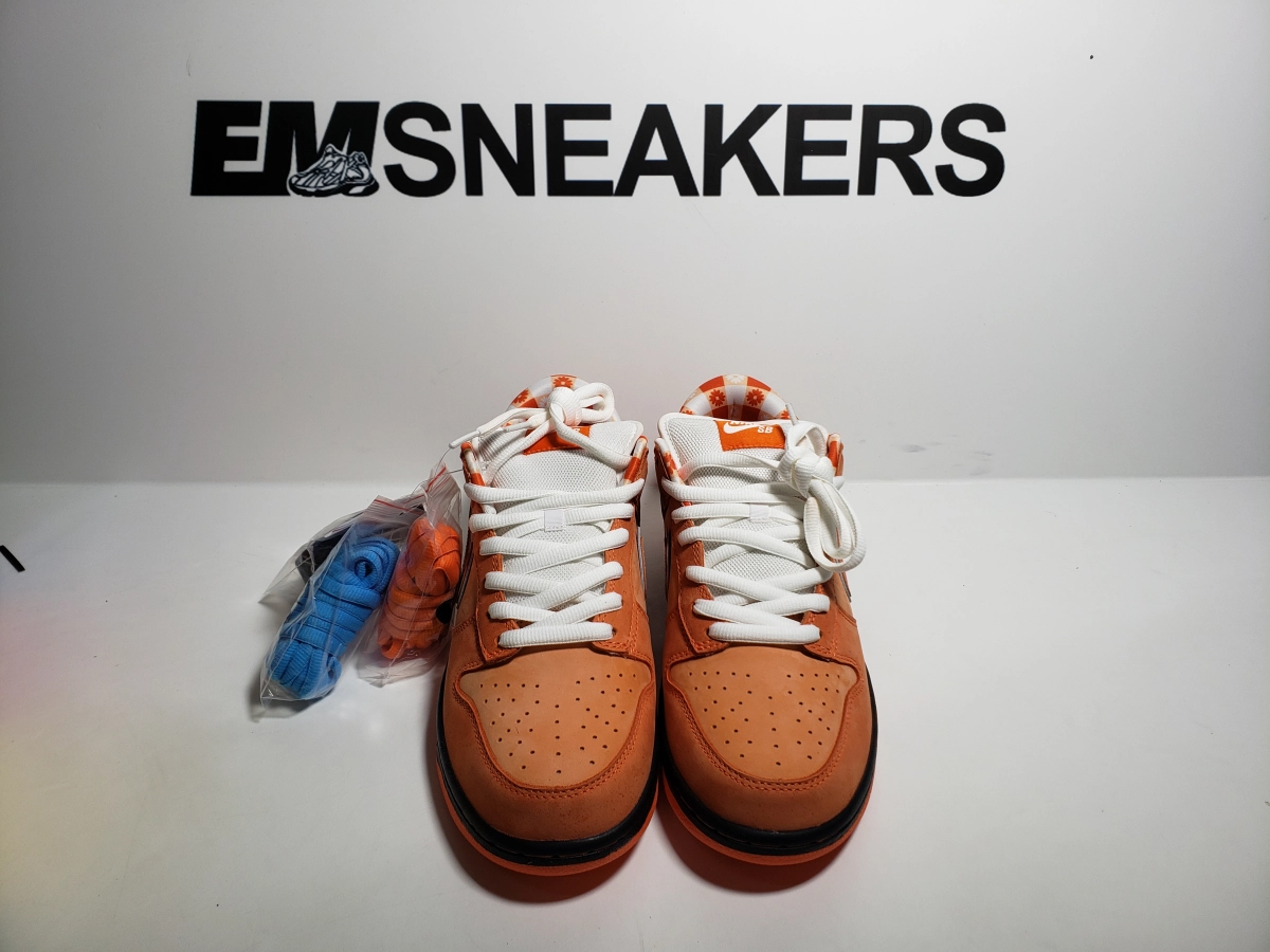 EM Sneakers QC | Nike SB Dunk Low × Concepts Orange Lobster FD8776-800