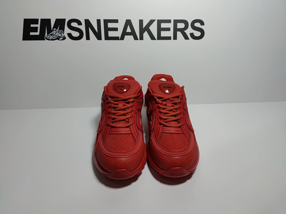EM Sneakers QC |  Dior B30 x Stone Island Sneaker Red 3SN279ZAN_H440