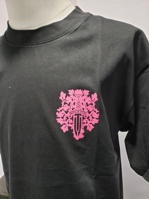 EM Sneakers QC |  Chrome Hearts Eye Chart Dagger T-shirt Black