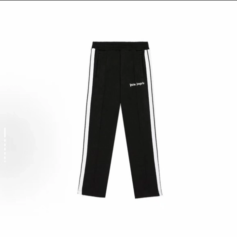 EM Sneakers QC |  Palm Angels College Track Sweatpants Black/White