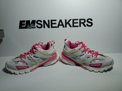EM Sneakers QC | Balenciaga Track Sneaker White Rose (Without LED) 542436 W1GB1 2258