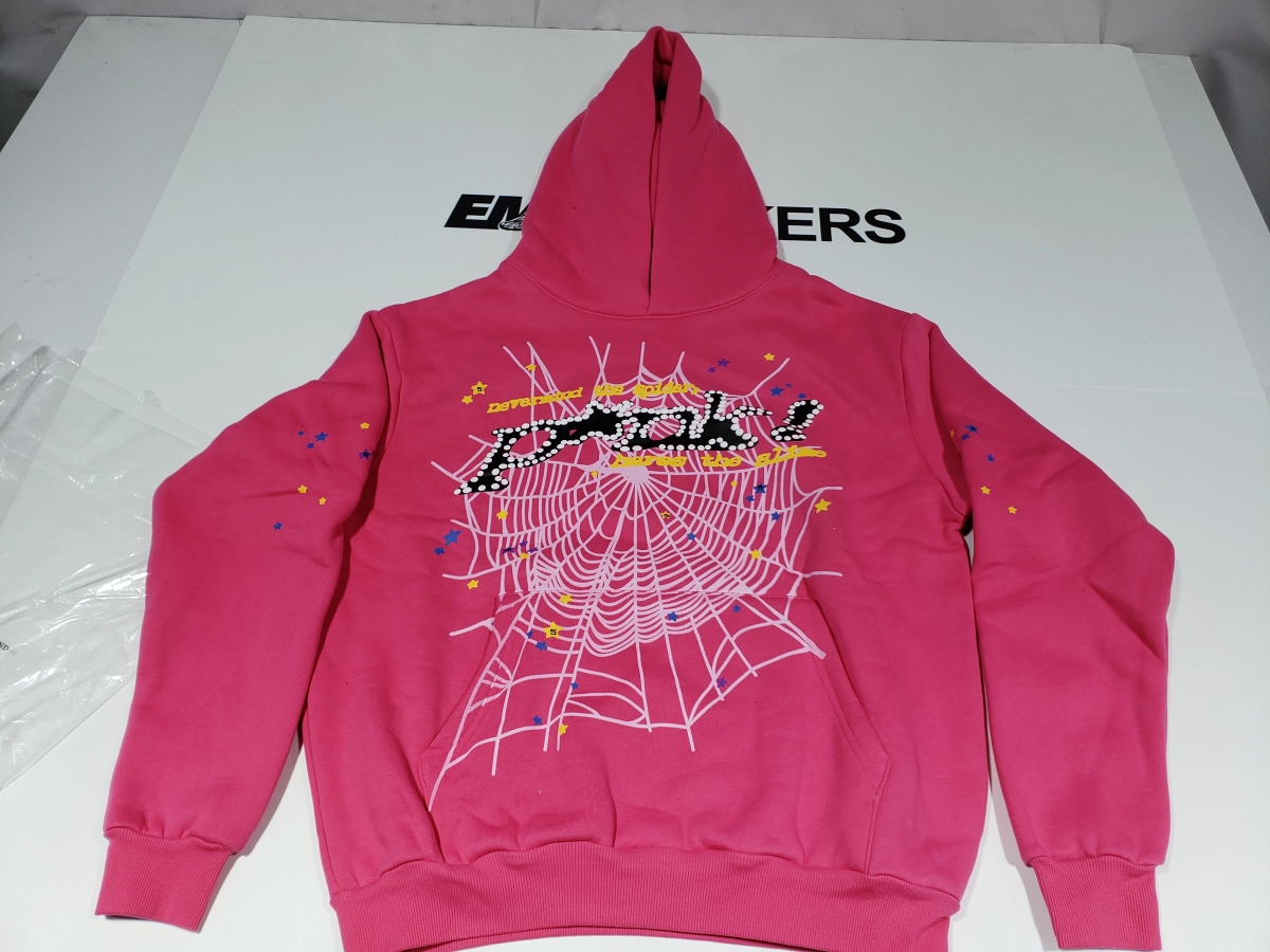 EM Sneakers QC |  Sp5der P*NK Hoodie Pink