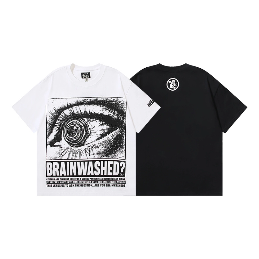 EM Sneakers QC | Hellstar T-Shirt 520 Black & White