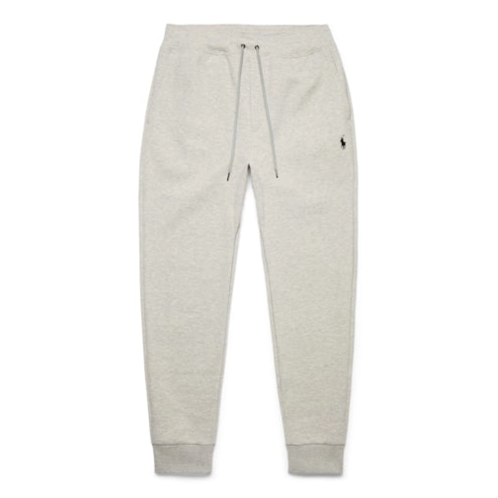 EM Sneakers QC | Polo Ralph Lauren Double Knit Jogger Pants Light Sport Heather/Navy 710888283003