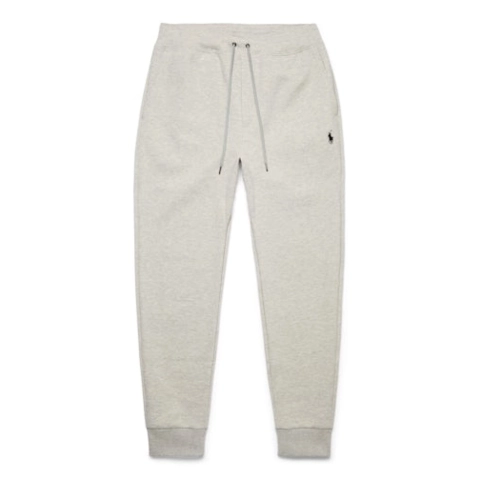 EM Sneakers QC | Polo Ralph Lauren Double Knit Jogger Pants Light Sport Heather/Navy 710888283003