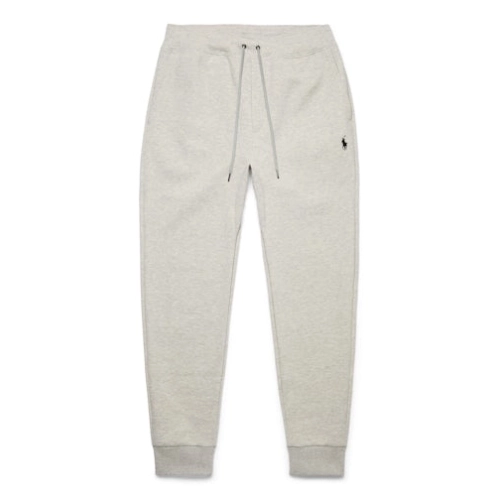 EM Sneakers QC | Polo Ralph Lauren Double Knit Jogger Pants Light Sport Heather/Navy 710888283003