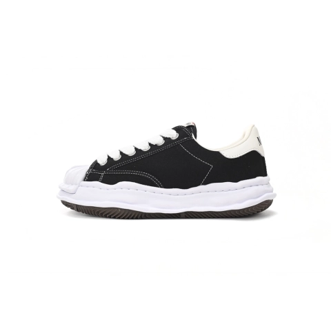 EM Sneakers QC | Mihara Yasuhiro Blakey OG Sole Canvas Low Black No Logo NO.703 A06FW704