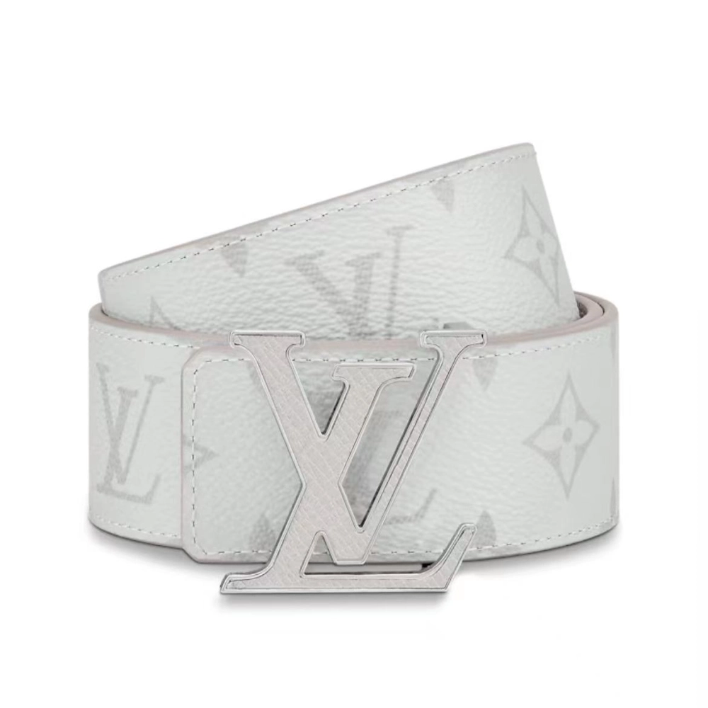 EM Sneakers QC | Louis Vuitton LV Initiales 40mm Reversible Belt Silver-color LV Initials Buckle Inlaid with Taïga Calf Leather