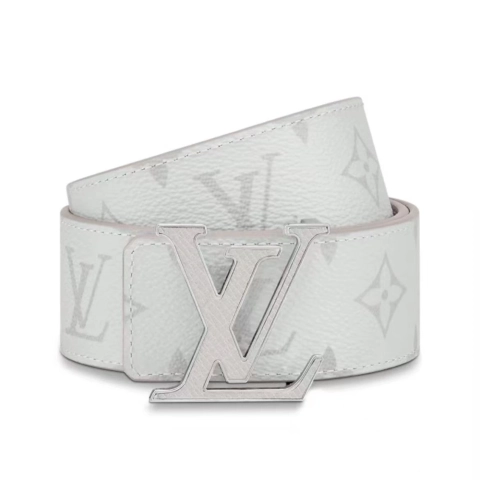 EM Sneakers QC | Louis Vuitton LV Initiales 40mm Reversible Belt Silver-color LV Initials Buckle Inlaid with Taïga Calf Leather
