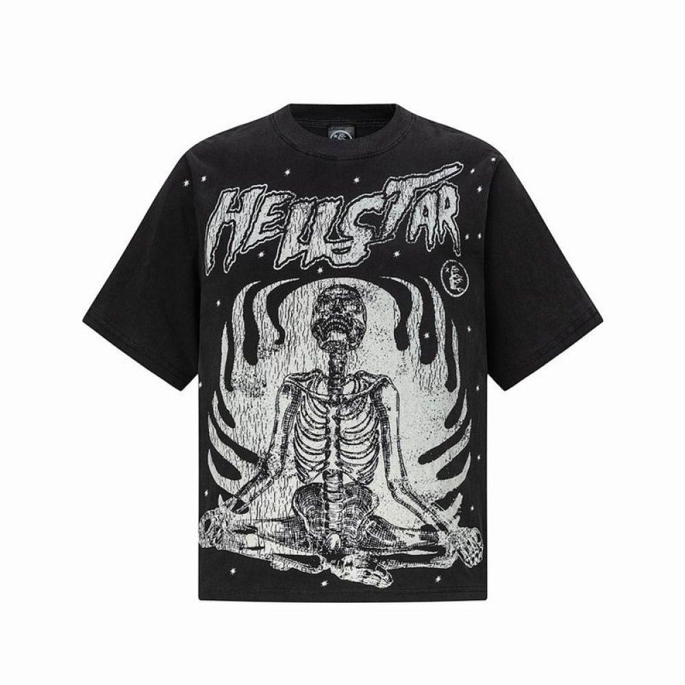 EM Sneakers QC | Hellstar T-Shirt-13 Black