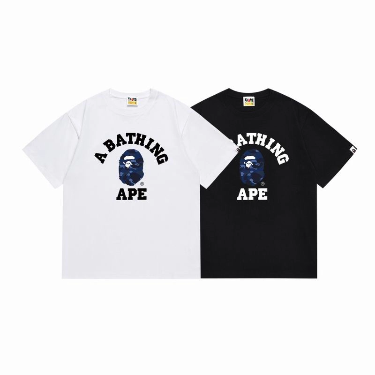 EM Sneakers QC | Bape T-Shirt 145 White & Black
