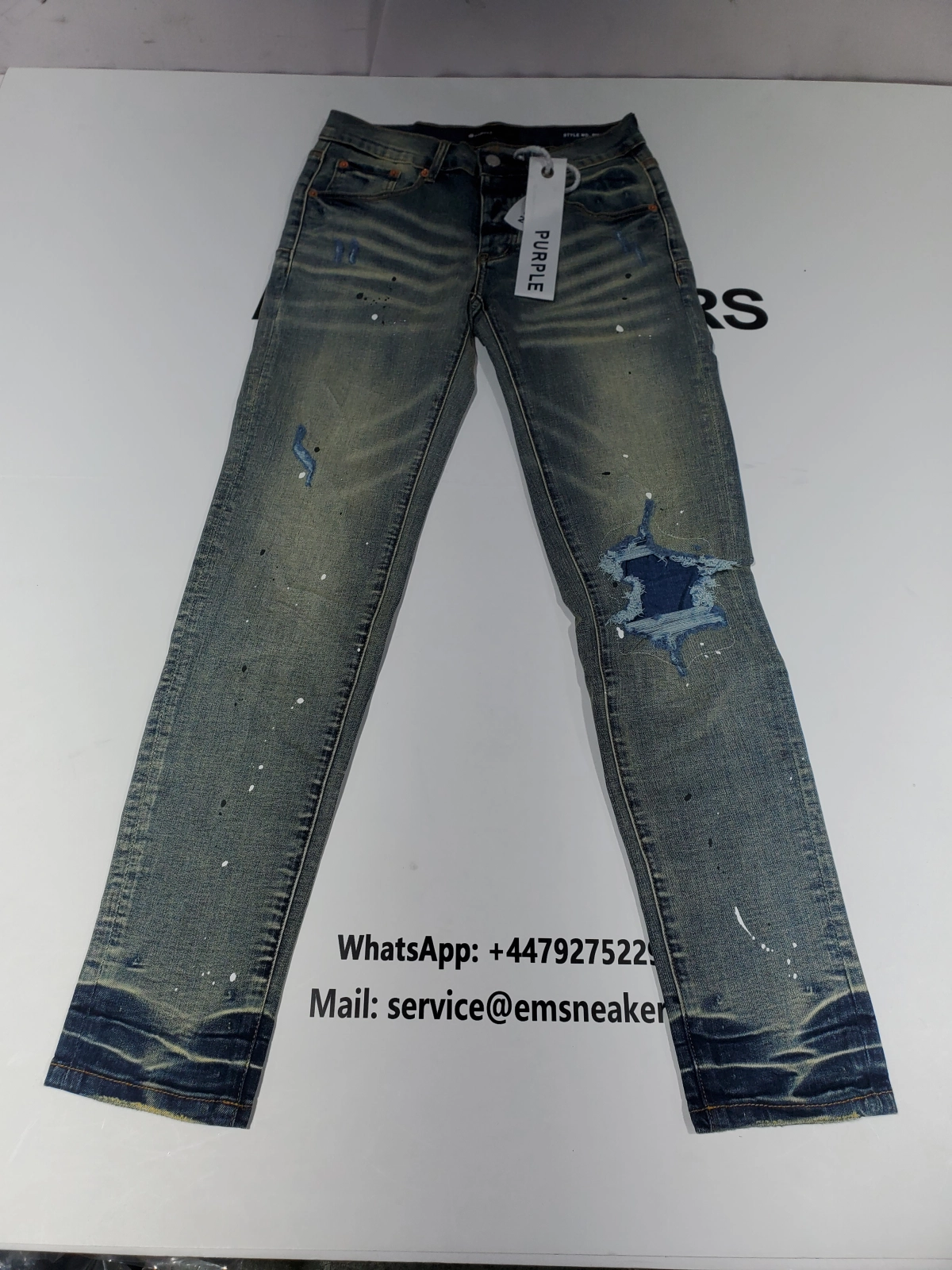 EM Sneakers QC | PUR JEANS #9050-1