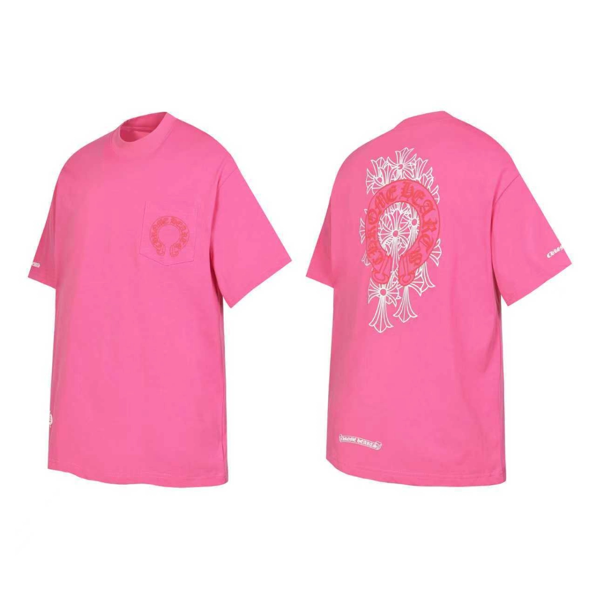 EM Sneakers QC | Chrome Hearts T-Shirt -2221 Pink
