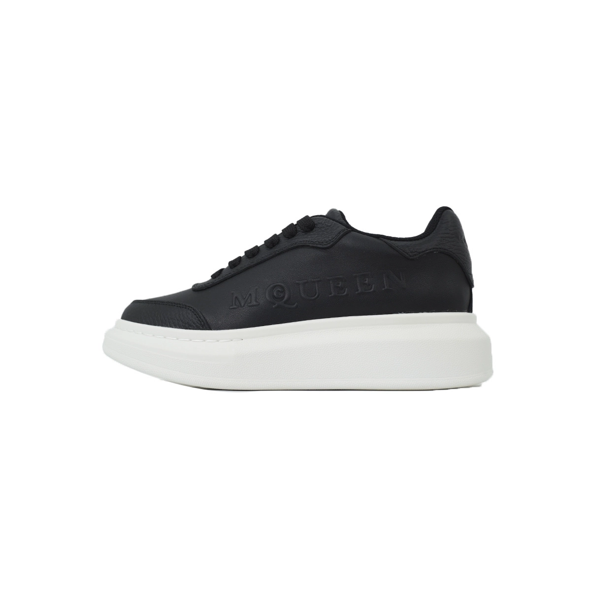 EM Sneakers QC | Alexander McQueen Sneaker Black and White Background