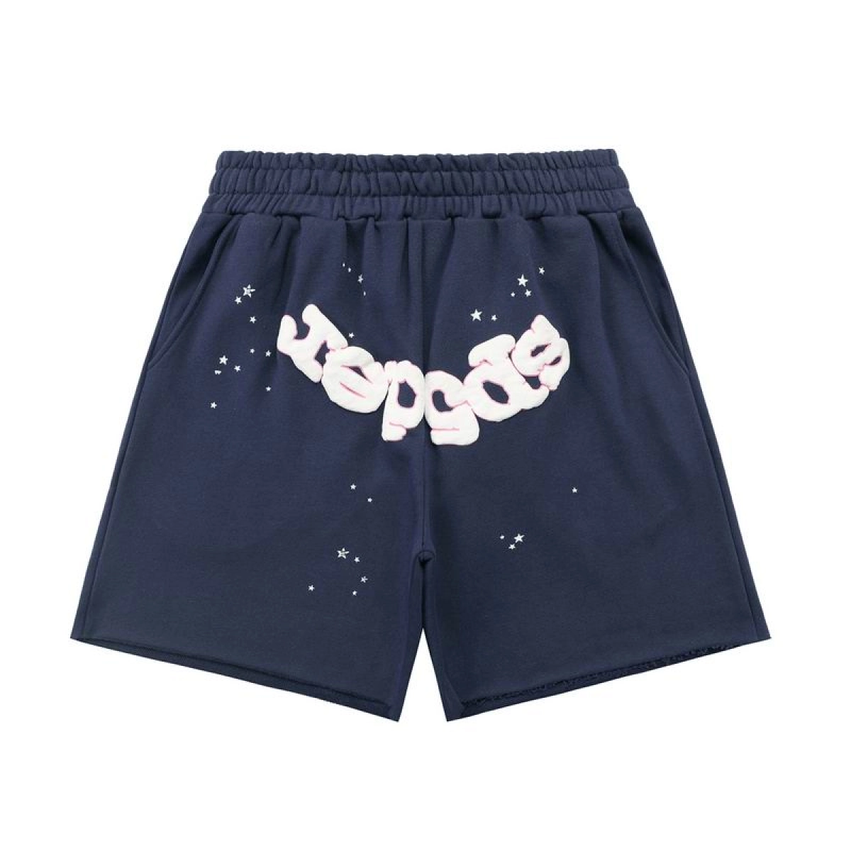 EM Sneakers QC | Sp5der OG Web Logo Sweatshort Navy