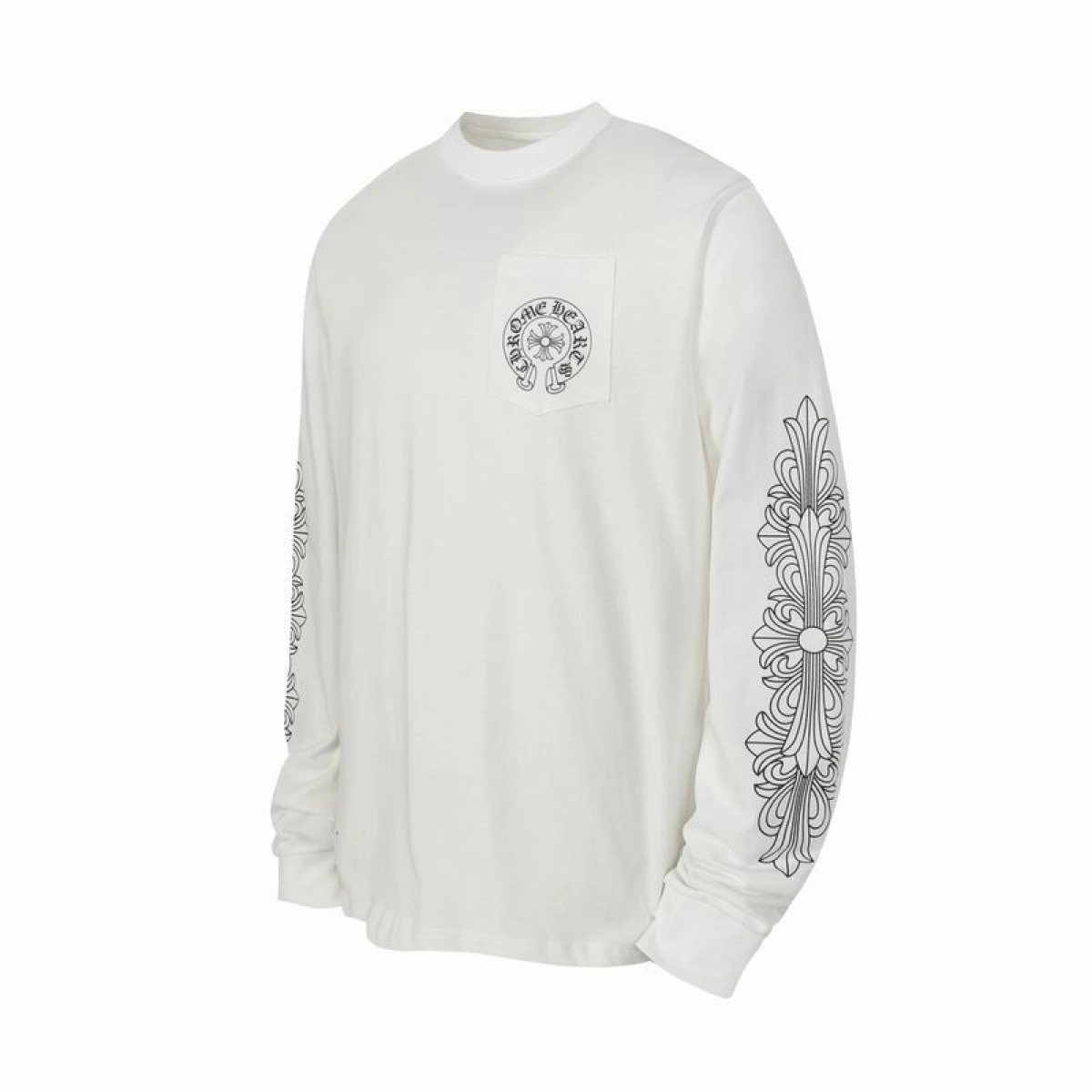 EM Sneakers QC | Chrome Hearts Los Angeles Excluisve L/S Long Sleeve White