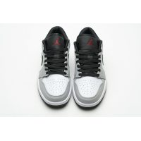  Fake Air Jordan 1 Low Light Smoke Grey 553558-030