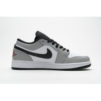  Fake Air Jordan 1 Low Light Smoke Grey 553558-030