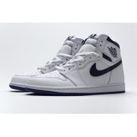  Fake Air Jordan 1 Retro High OG White Purple CD0461-151